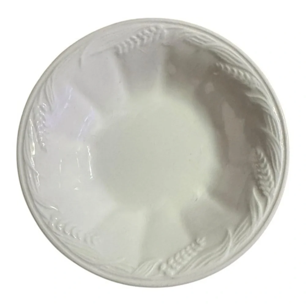 Vintage Royal Staffordshire Wilkinson England White Ironstone Berry Fruit Bowls